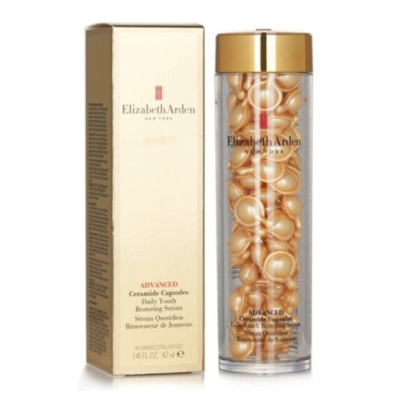 Elizabeth Arden Ceramide Capsules Daily Youth Restoring Serum 90 CapsulesNIB.